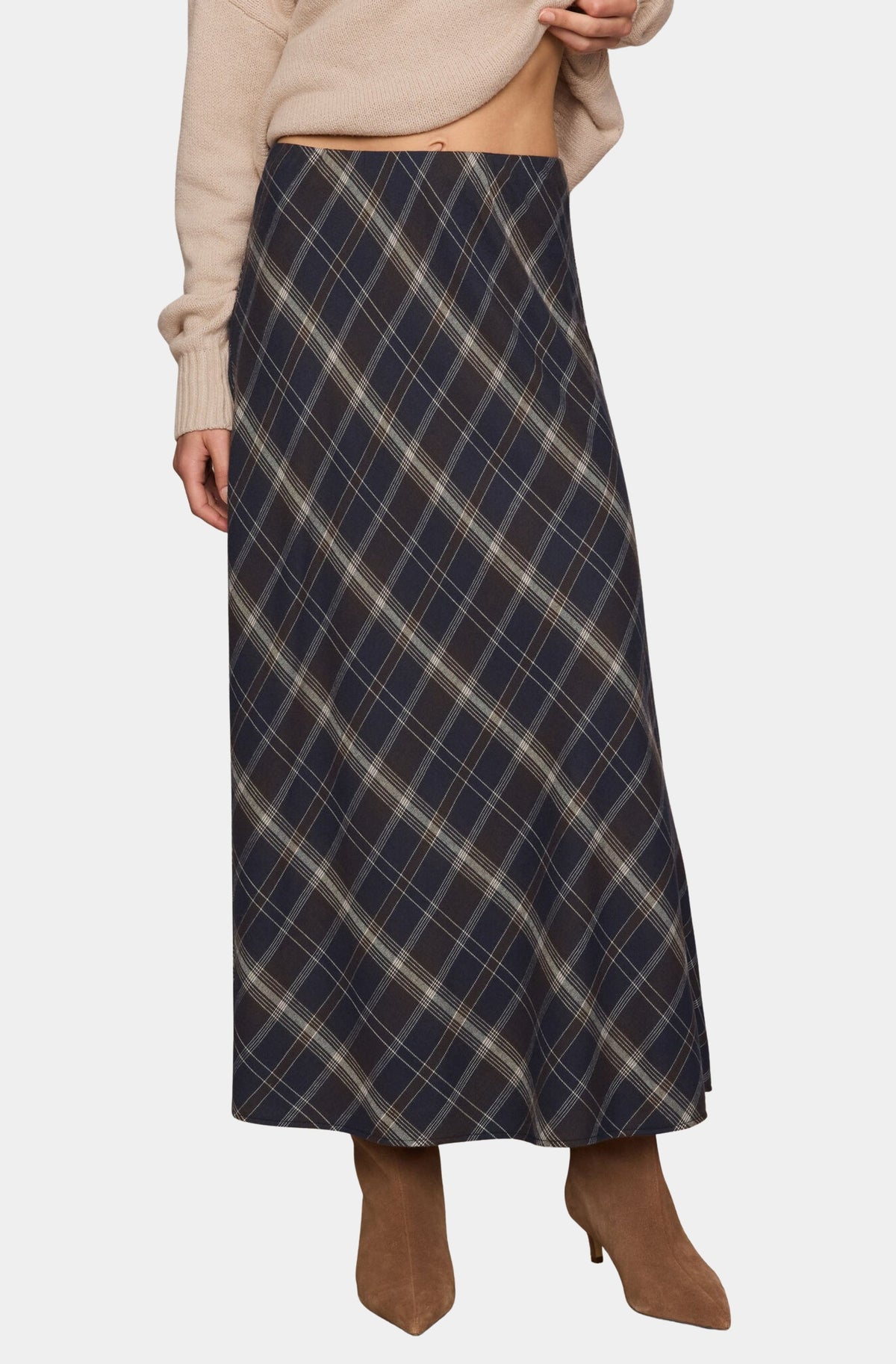 Crestview Plaid Skirt