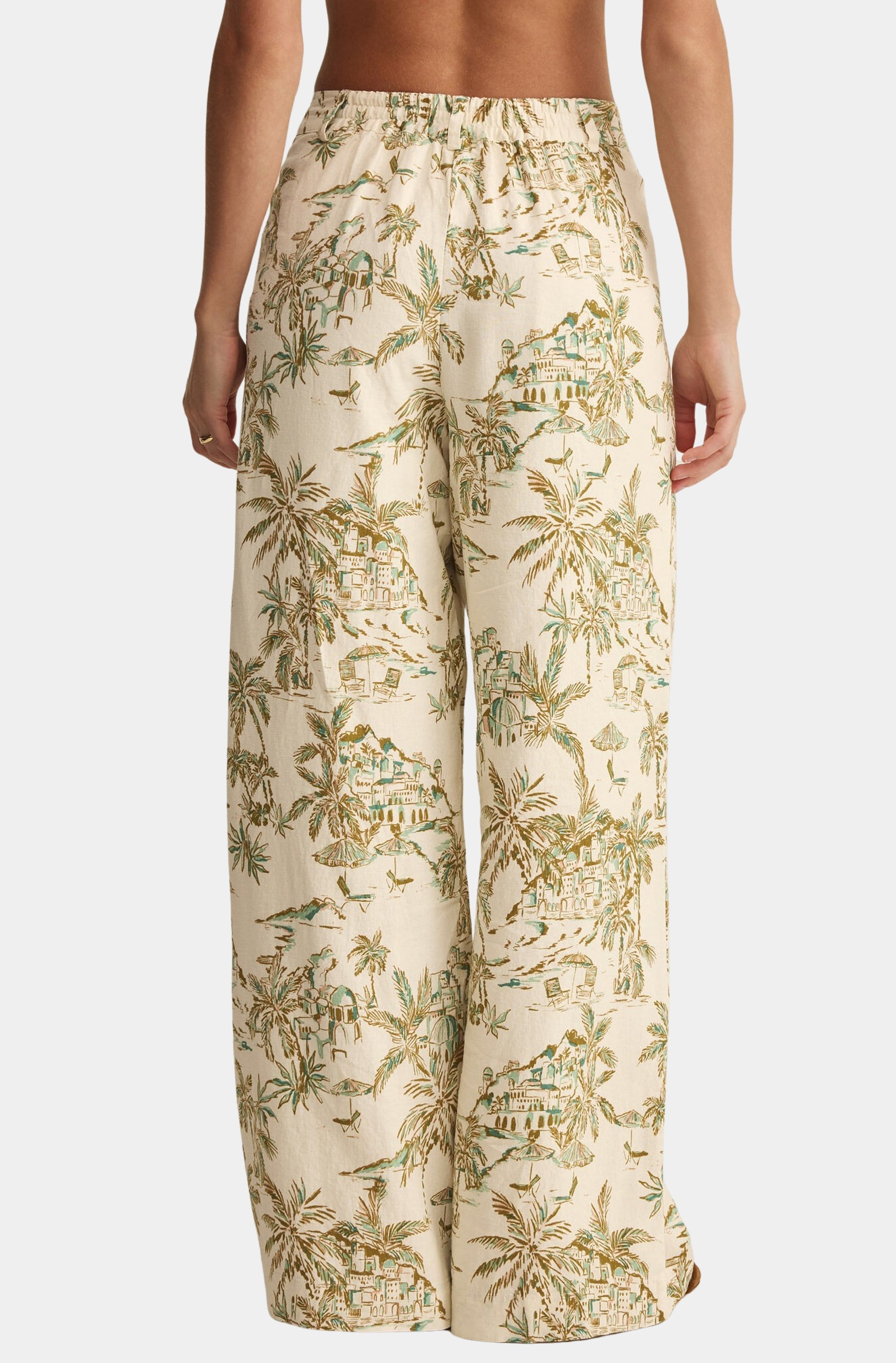 Overlook Tiki Tide Linen Pant