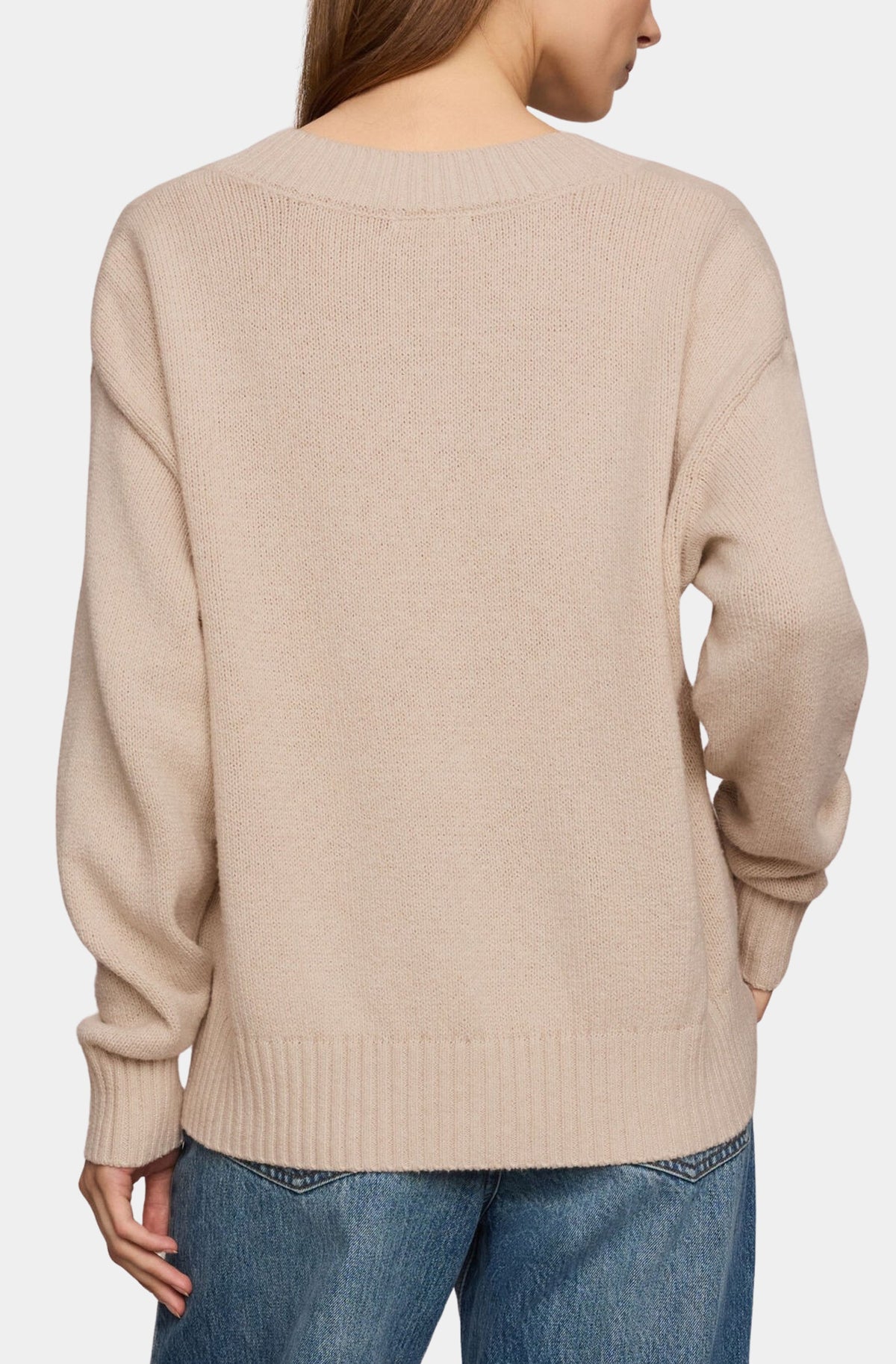 Cloud Spun V-Neck Sweater
