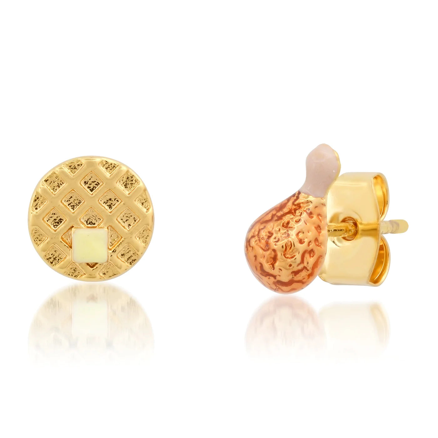 Chicken and Waffle Studs