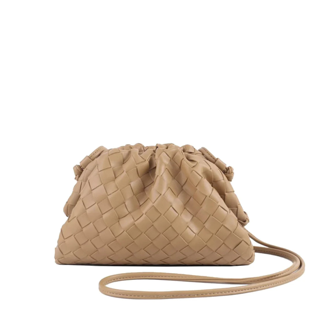 Woven Cloud Clutch