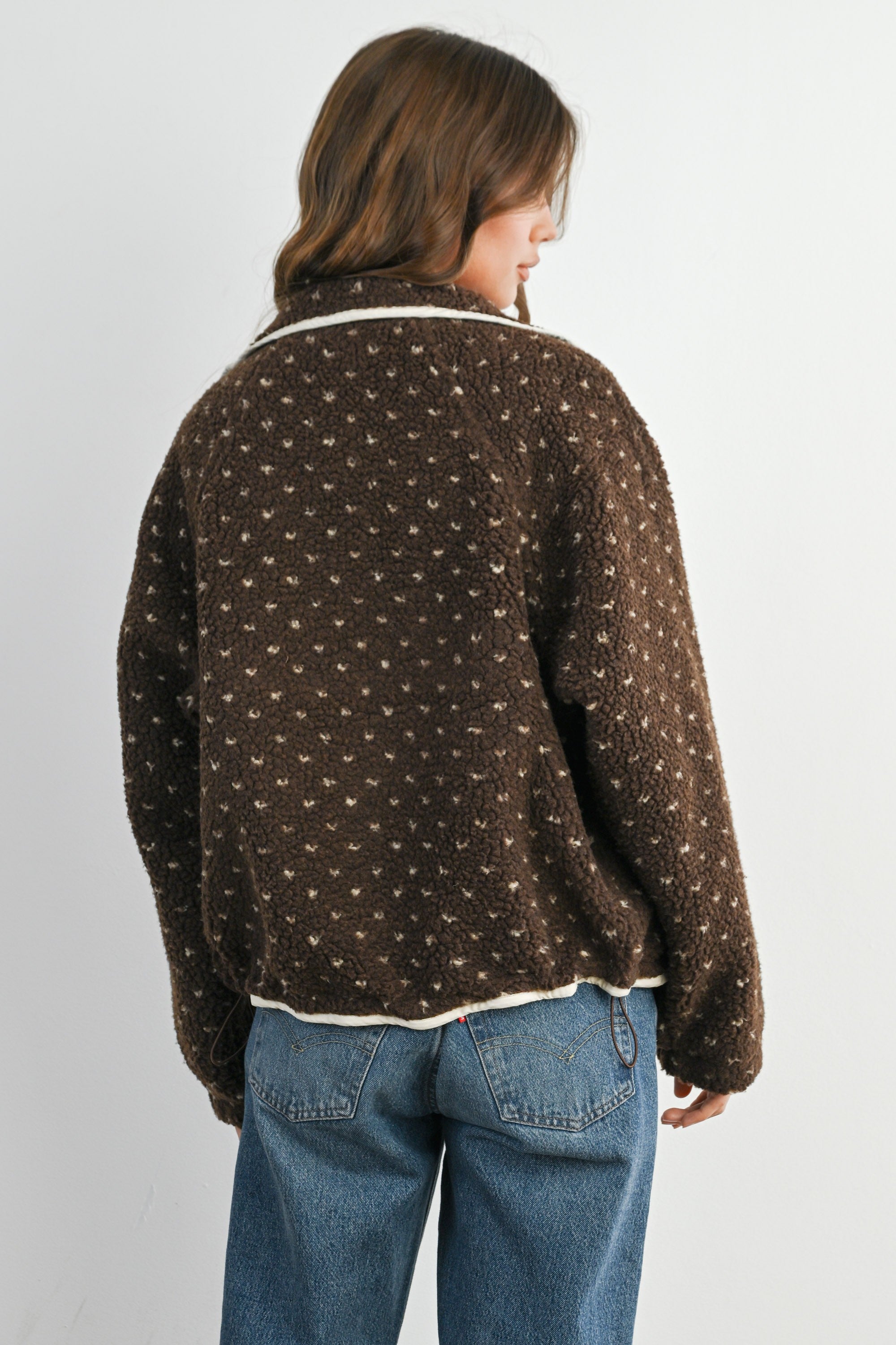 Fleece Heart Puffer