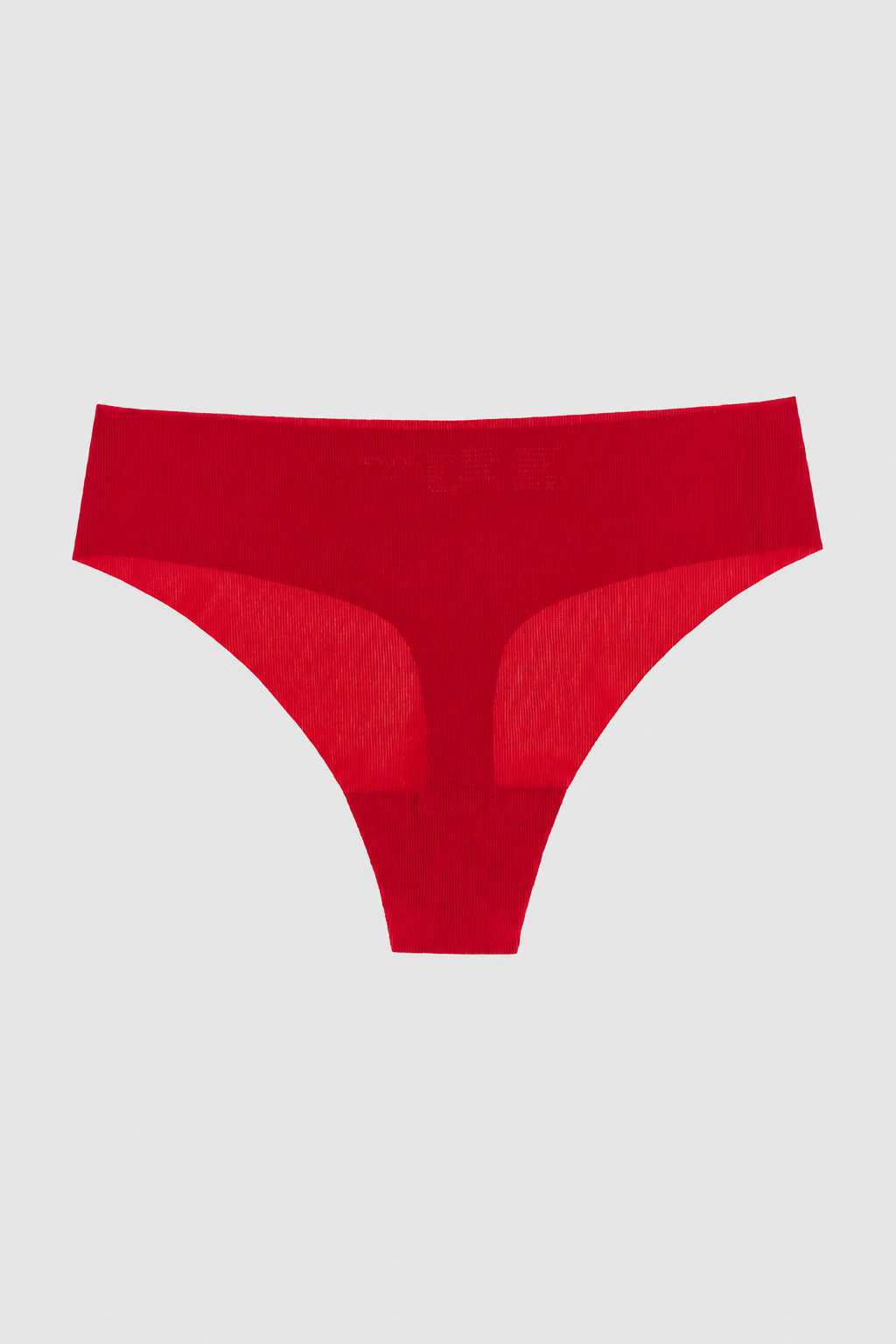 Like Nothing Thong 25210 in Red Velvet, product-only front