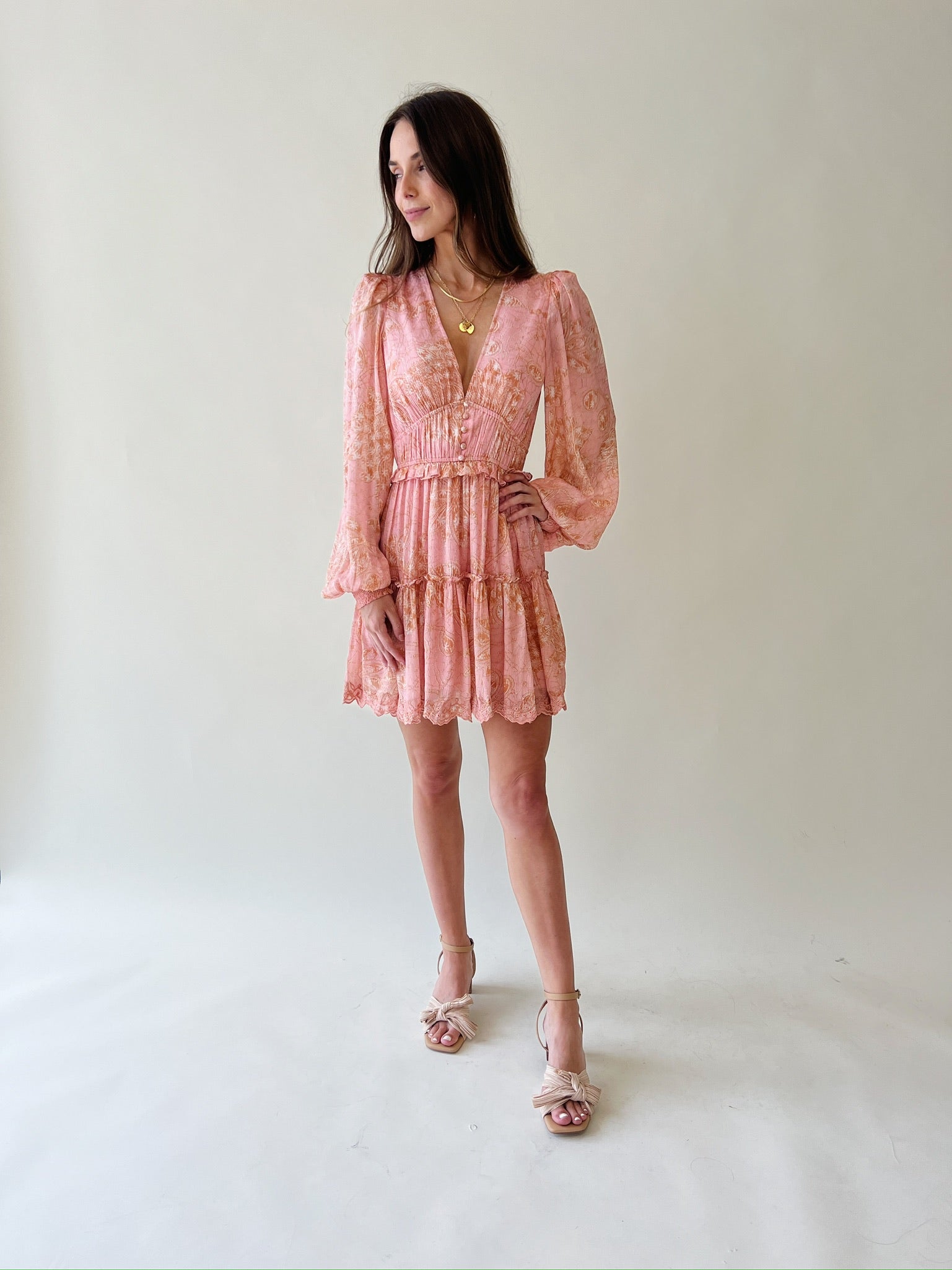 Pink Pakhi Mini Dress