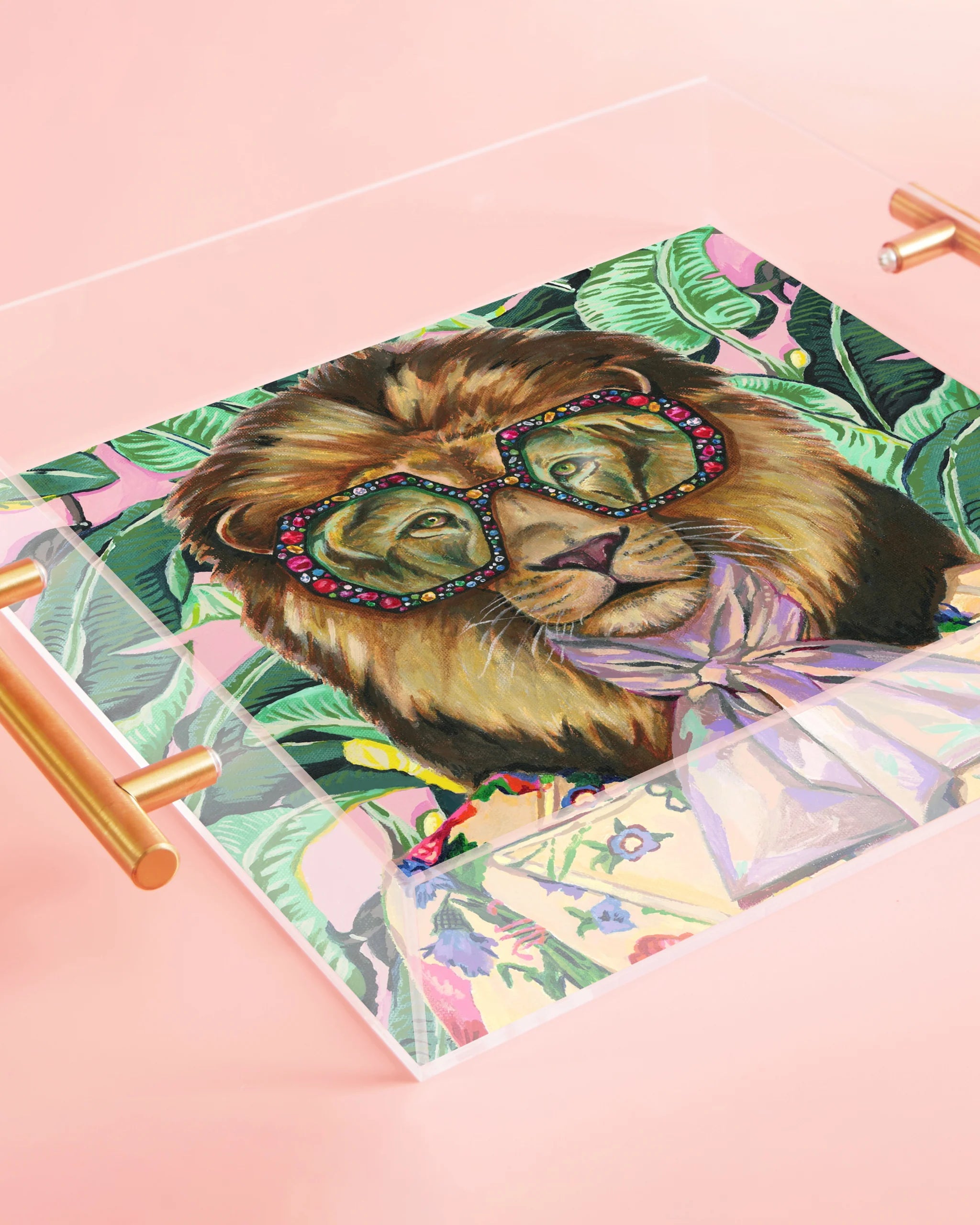 Louis The Lion Large Tray