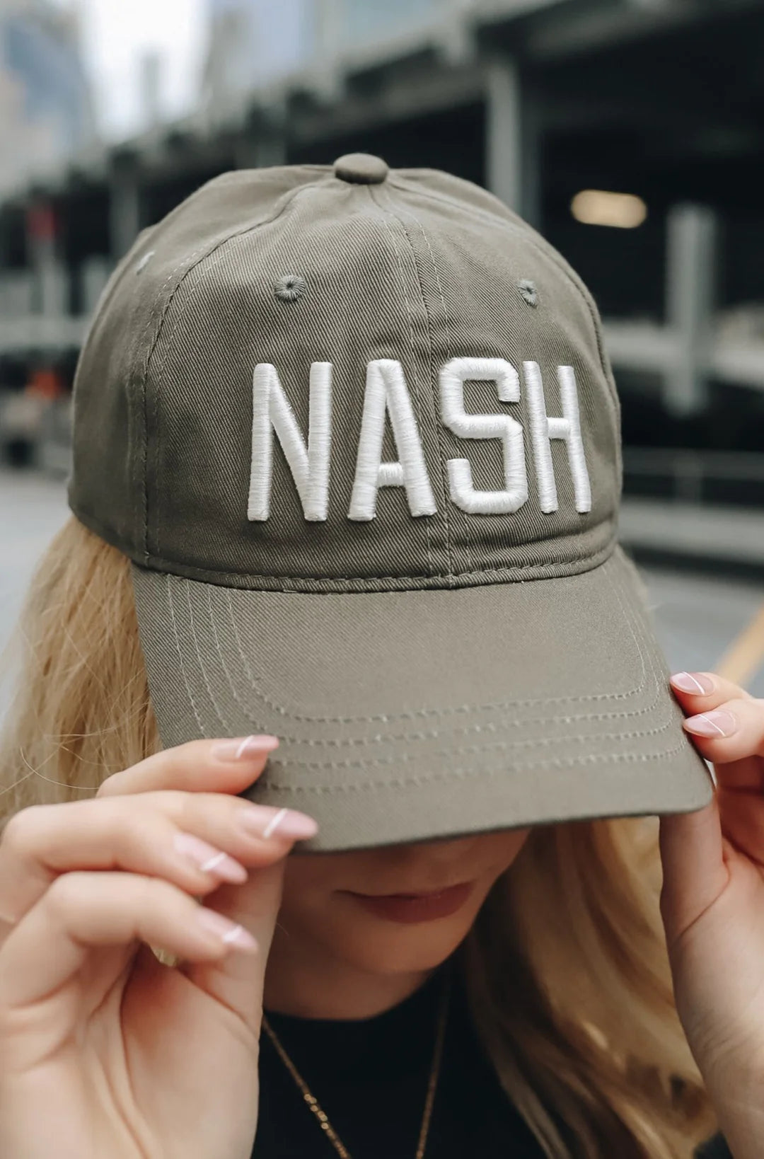 Ladies Fit Tiny NASH Ball Cap [Blue]