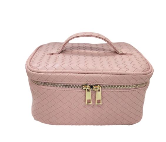 Luxe Train in Woven Pink Sand