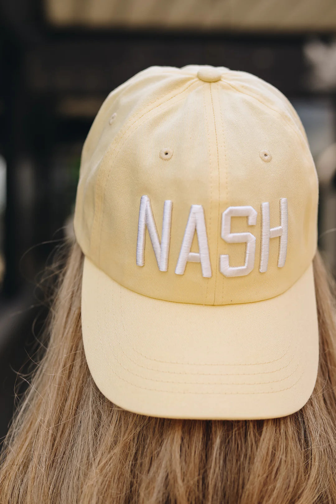 NASH Light Yellow Ball Cap