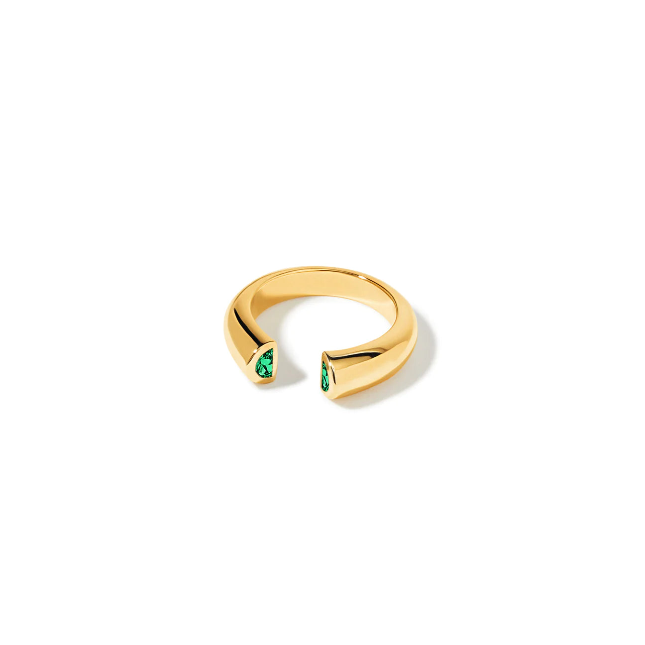 Monarch Ring - Green Onyx