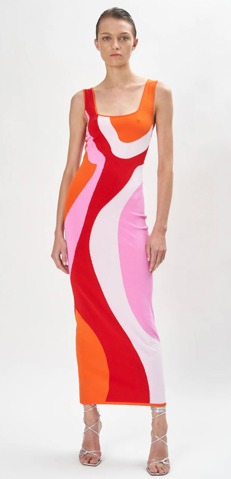 Sabra Knit Dress - Astract