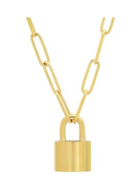 Lock Gold Link Chain